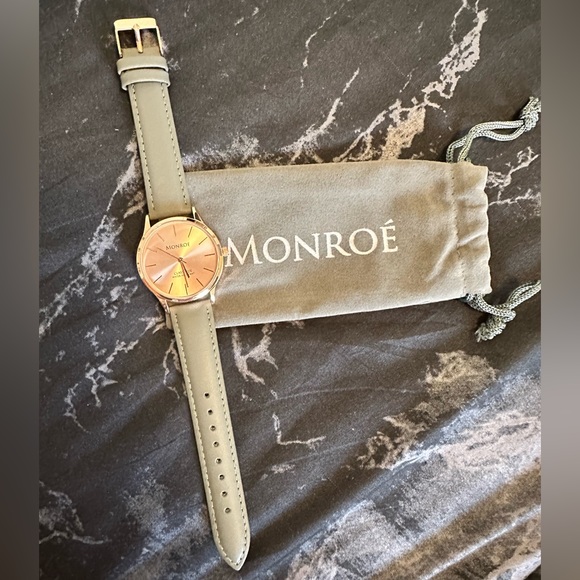 Monroe Rose Gold Watch - Picture 2 of 4